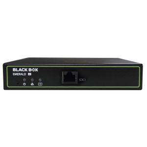 Black Box EMD2000SE-T-R2 DVI KVM-over-IP Extender Transmitter, Single-Head, DVI-D, USB 2.0, Audio, RJ45